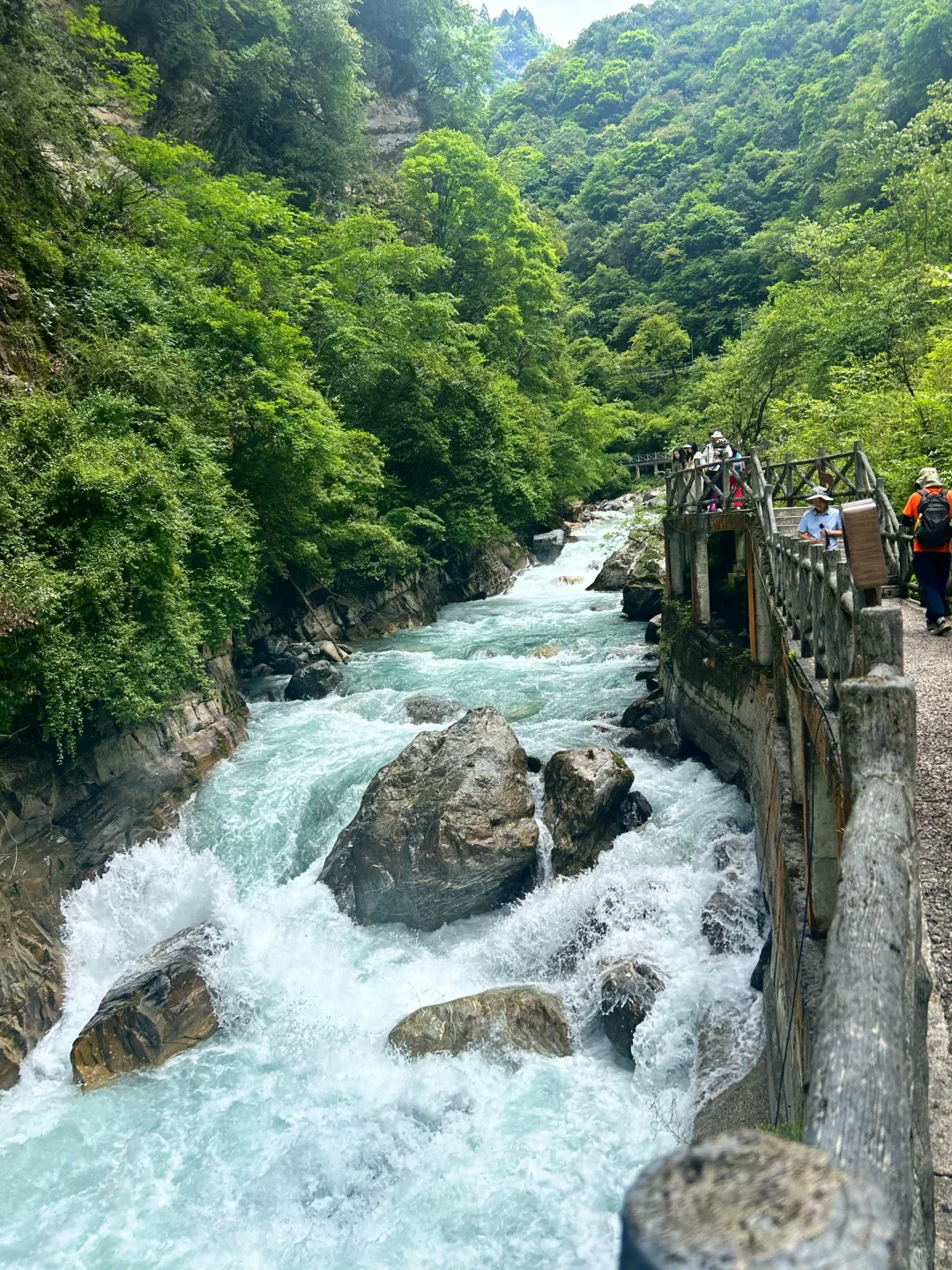 成都周边徒步|5.25实拍!喇叭河超美✅附攻略