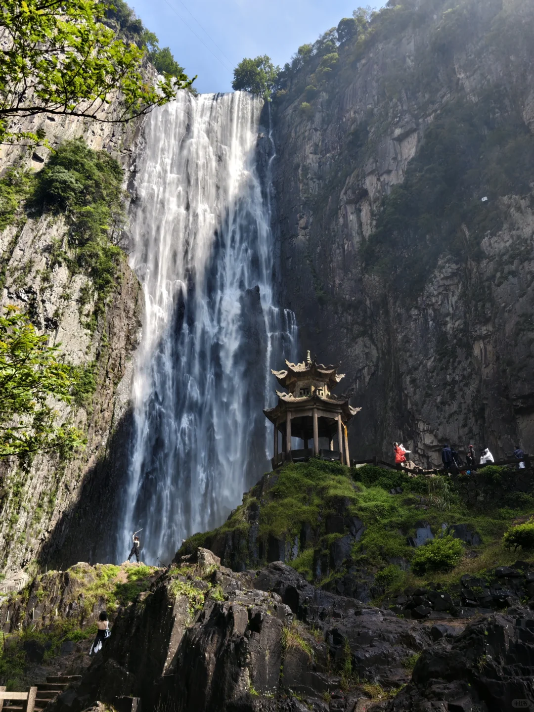 百丈漈旅游拍照攻略