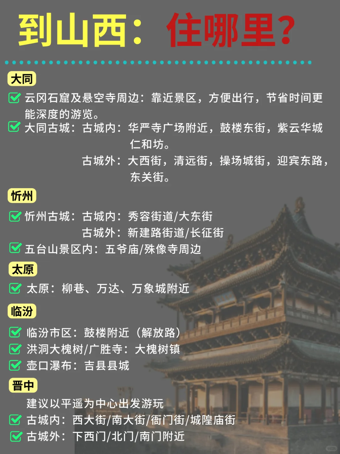 6-8月来山西旅游的姐妹听劝✅山西最新攻略