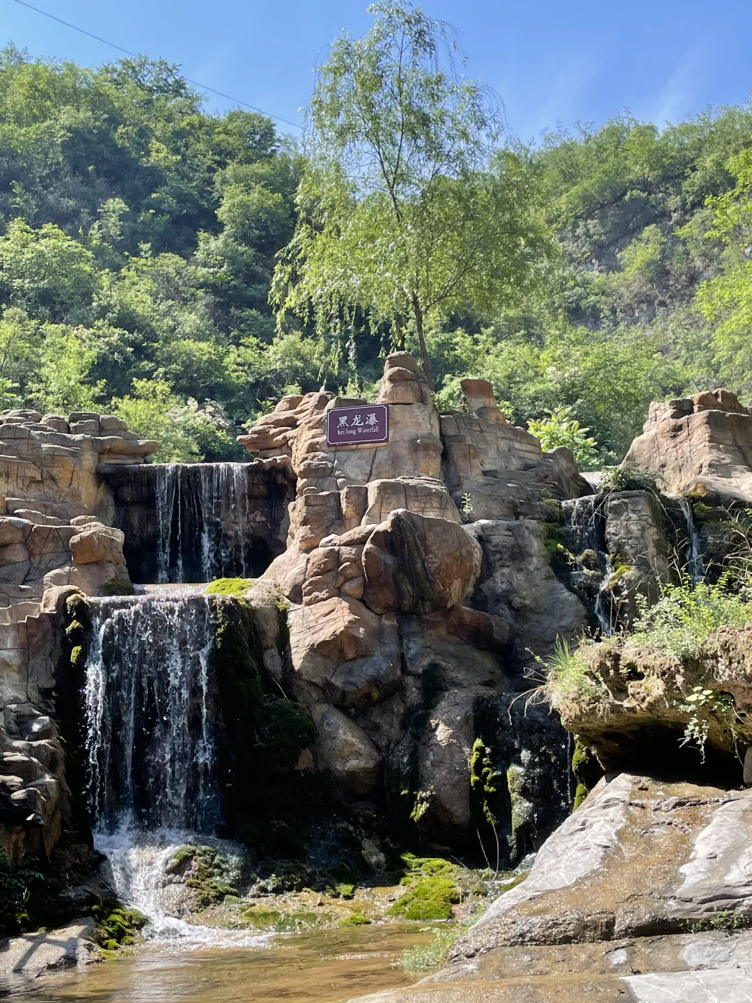 不是在四川‼️石家庄也有自己的九寨沟🌊