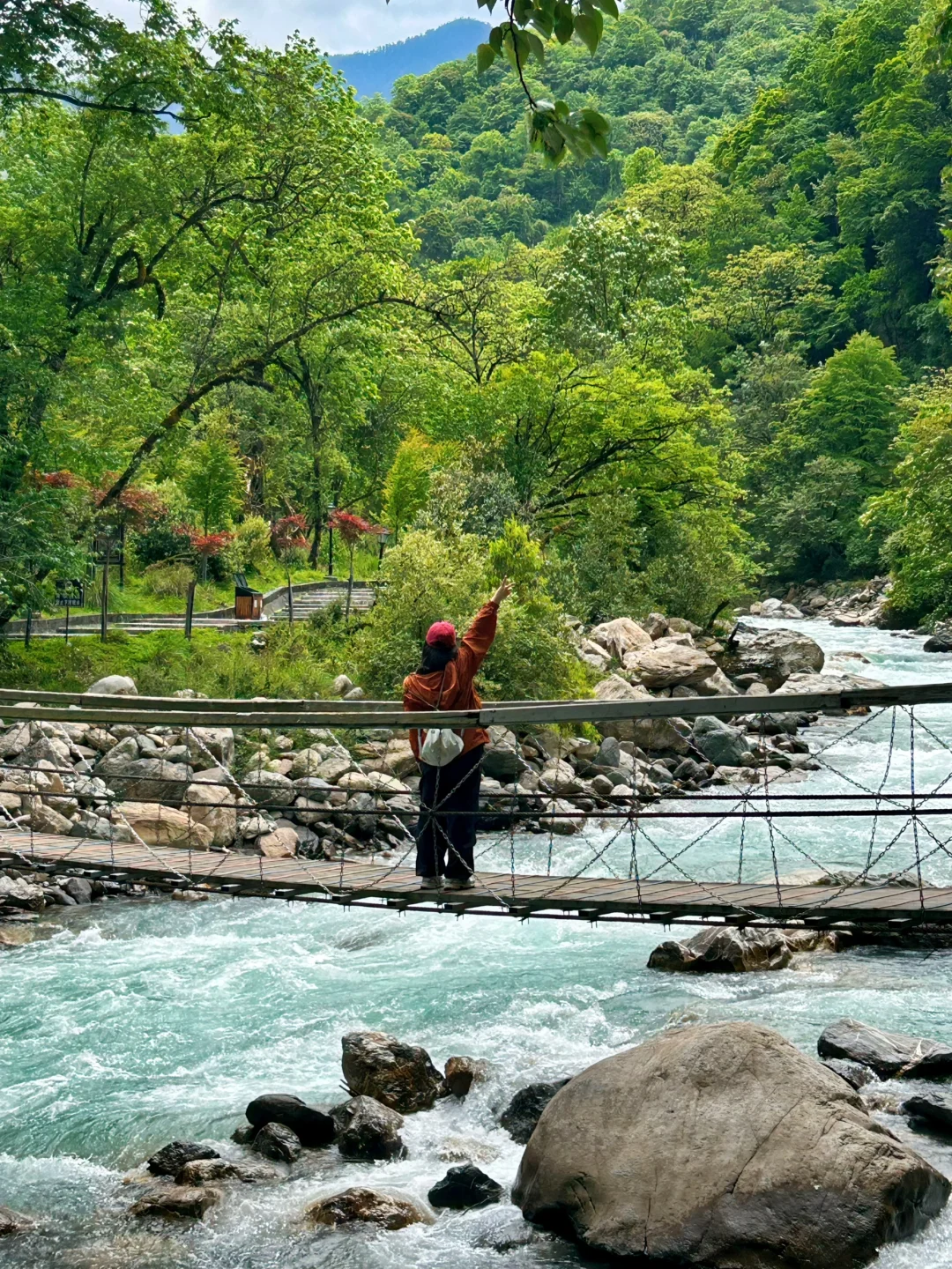 成都周边徒步|5.25实拍!喇叭河超美✅附攻略