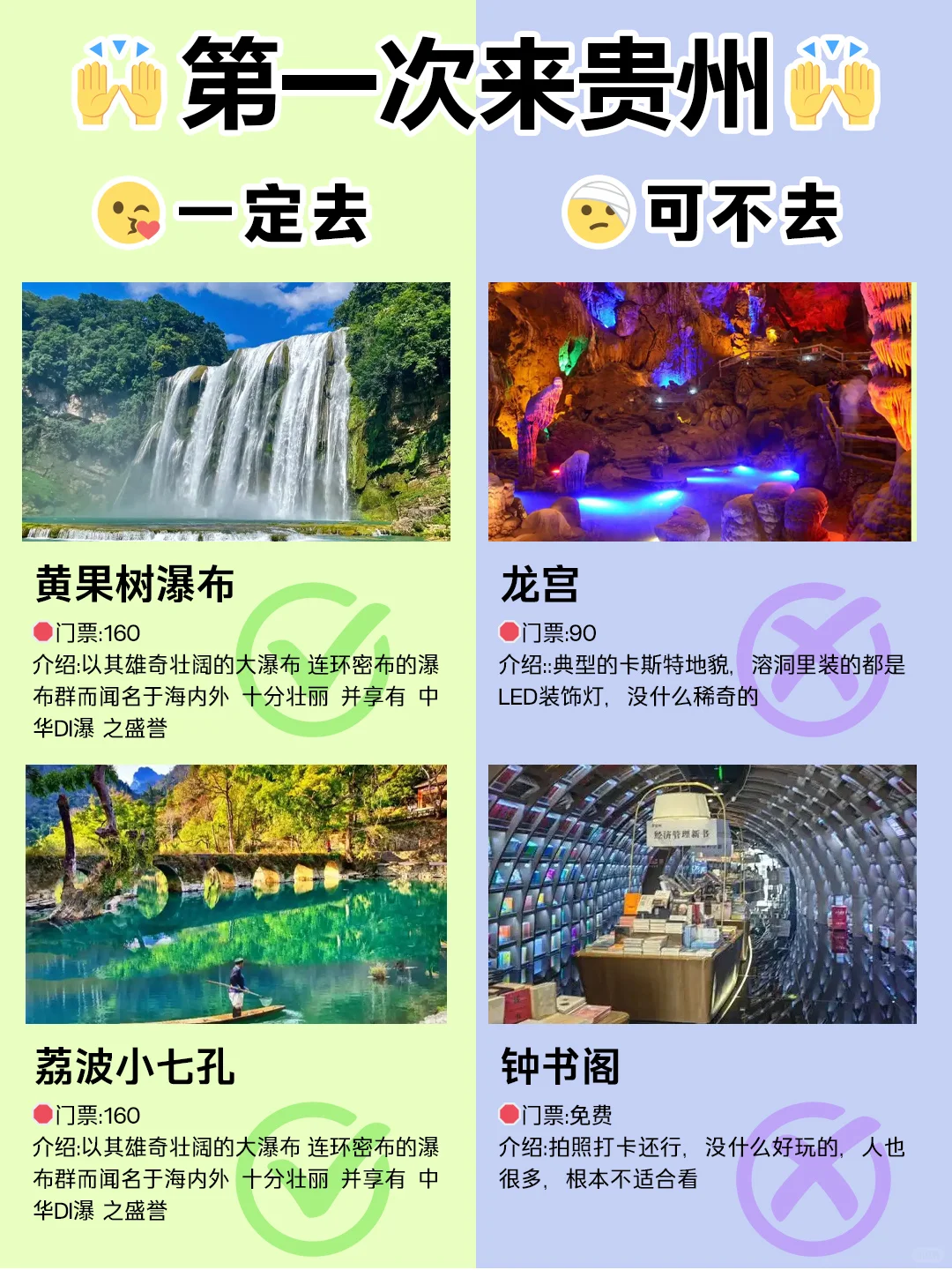 5-6月贵州最新攻略，去建议去🆚不建议去