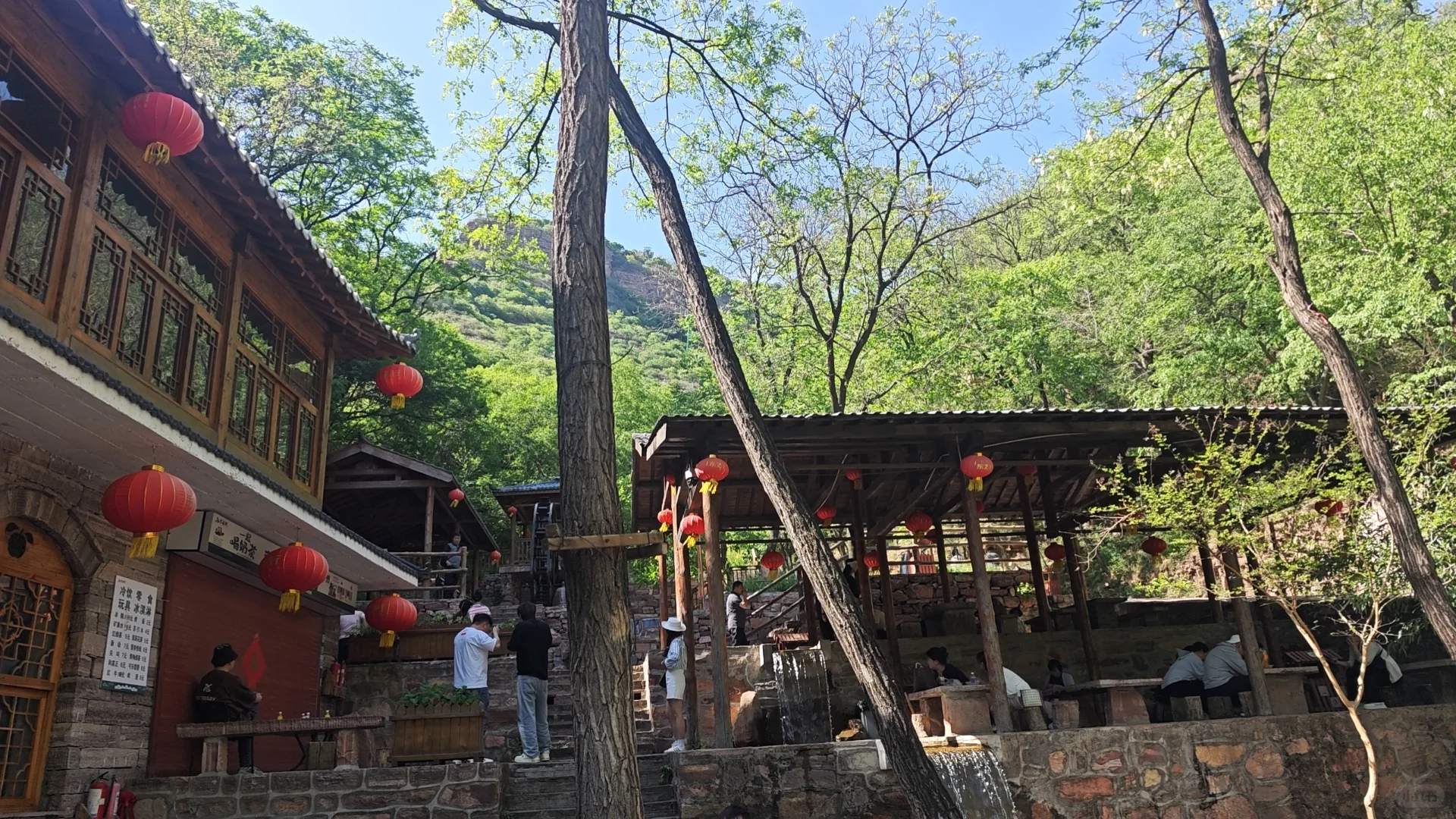 第一次在武安景区吃烩菜！