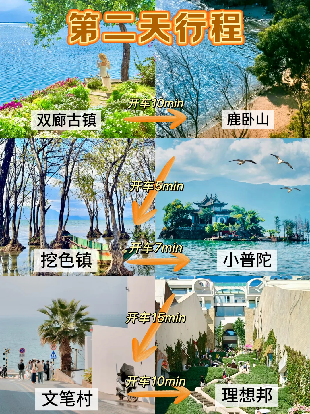 终于把大理旅游玩明白了（附3天行程安排🗺️）