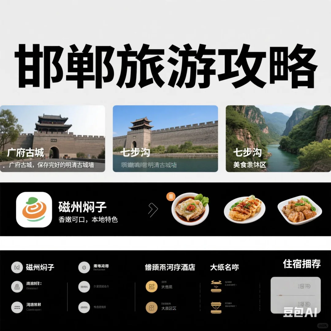 邯郸古城旅游攻略