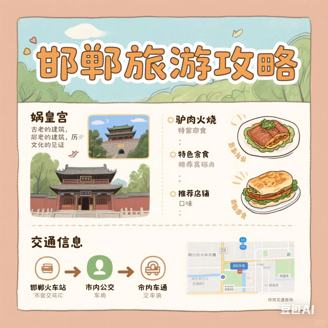 邯郸古城旅游攻略