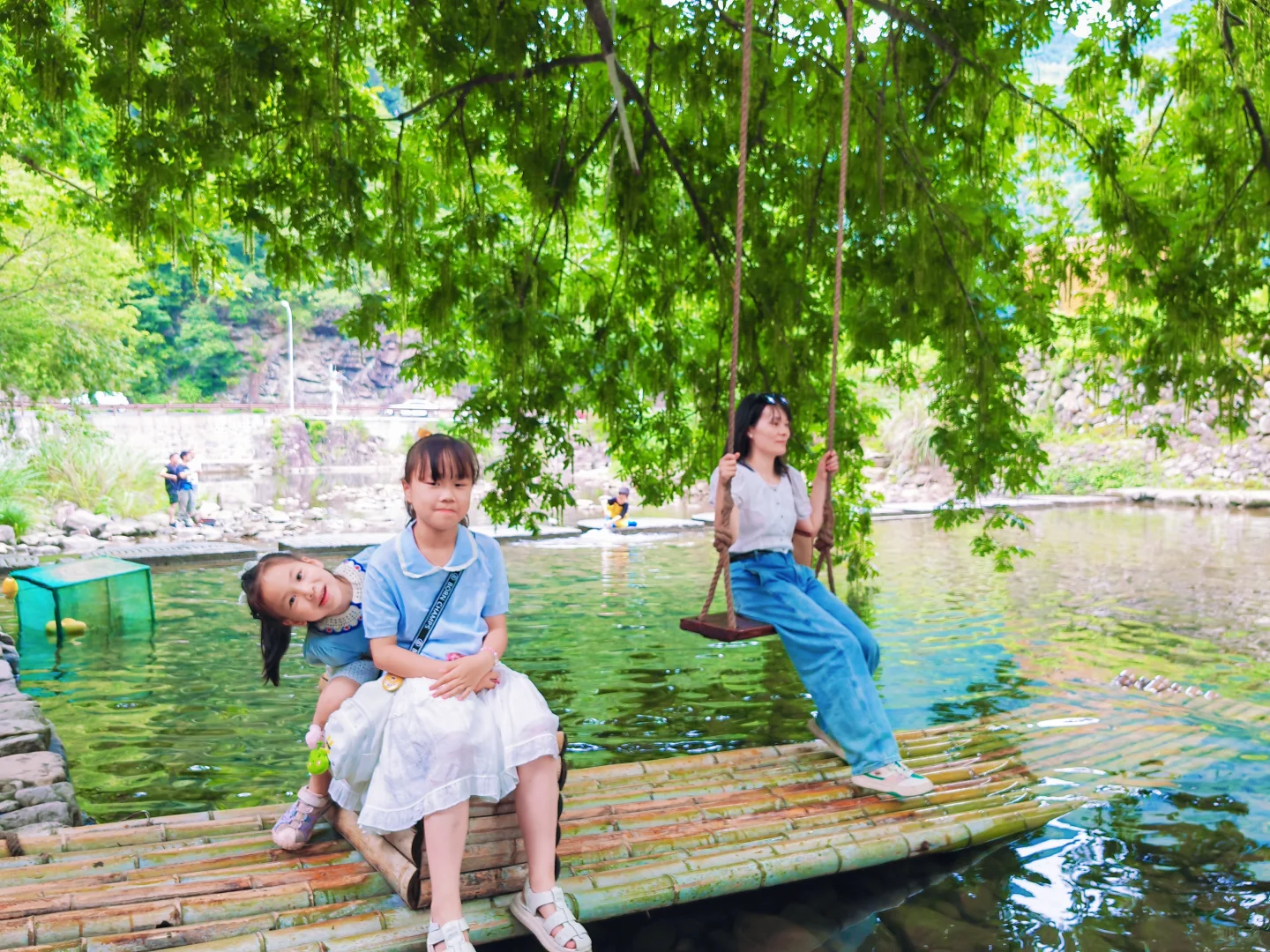 坐拥人间绝美，溪水摇篮🌲🌲