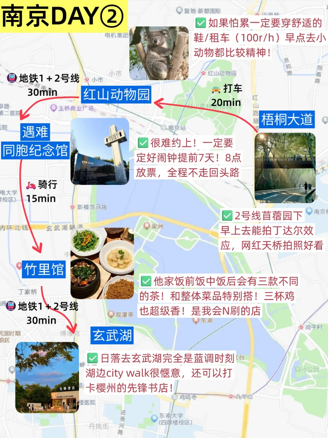 J人总结的自用南京攻略｜P人直接抄