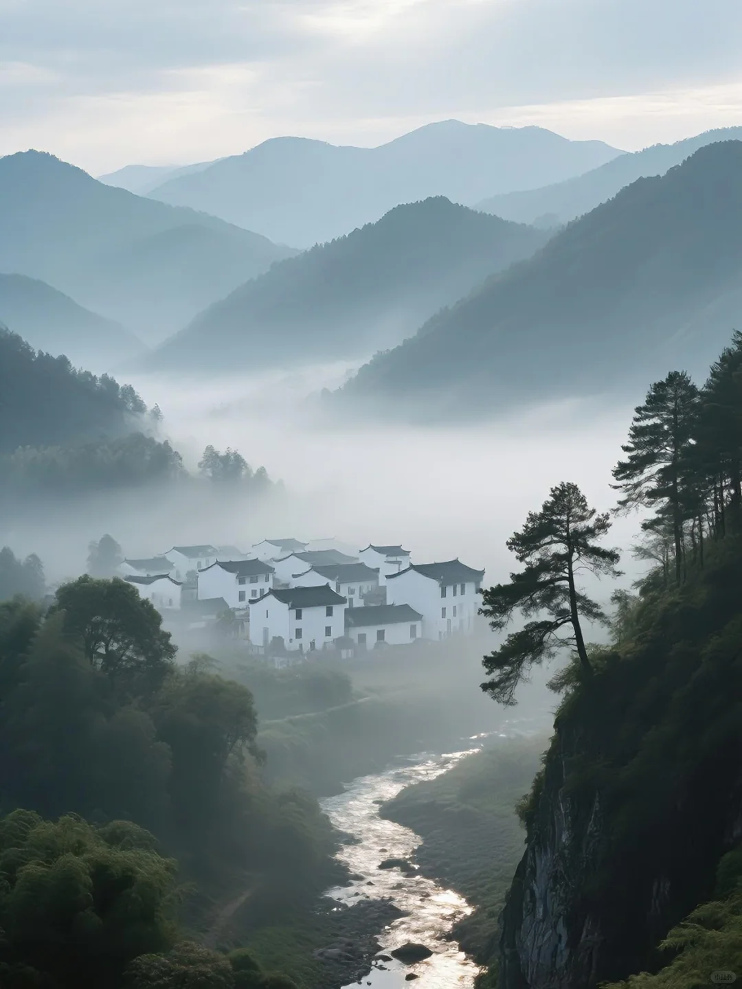 蝉鸣混着瀑声的白噪音，失眠星人的狂喜。