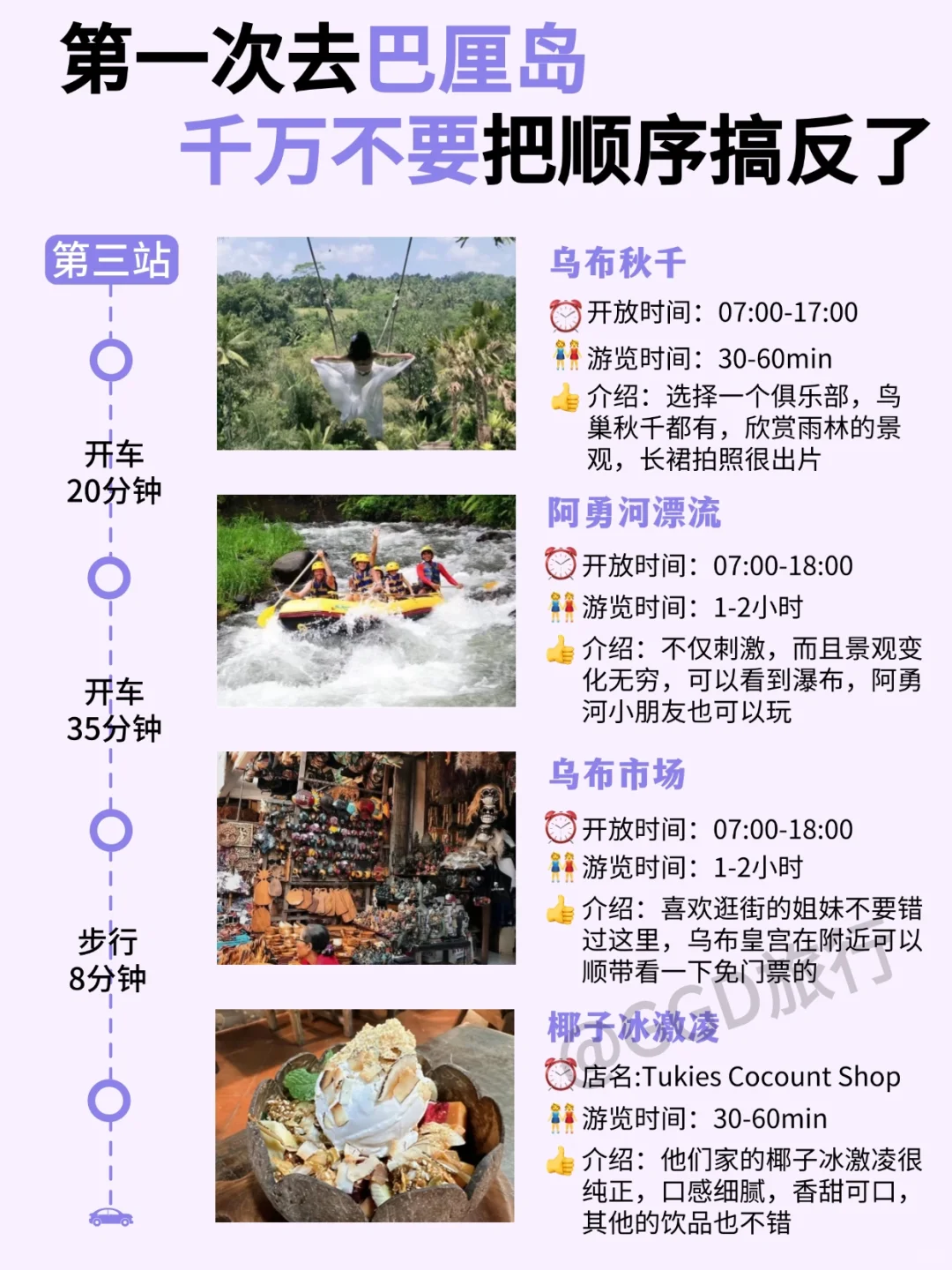 第一次来巴厘岛旅游的宝子，这篇攻略必看!!!