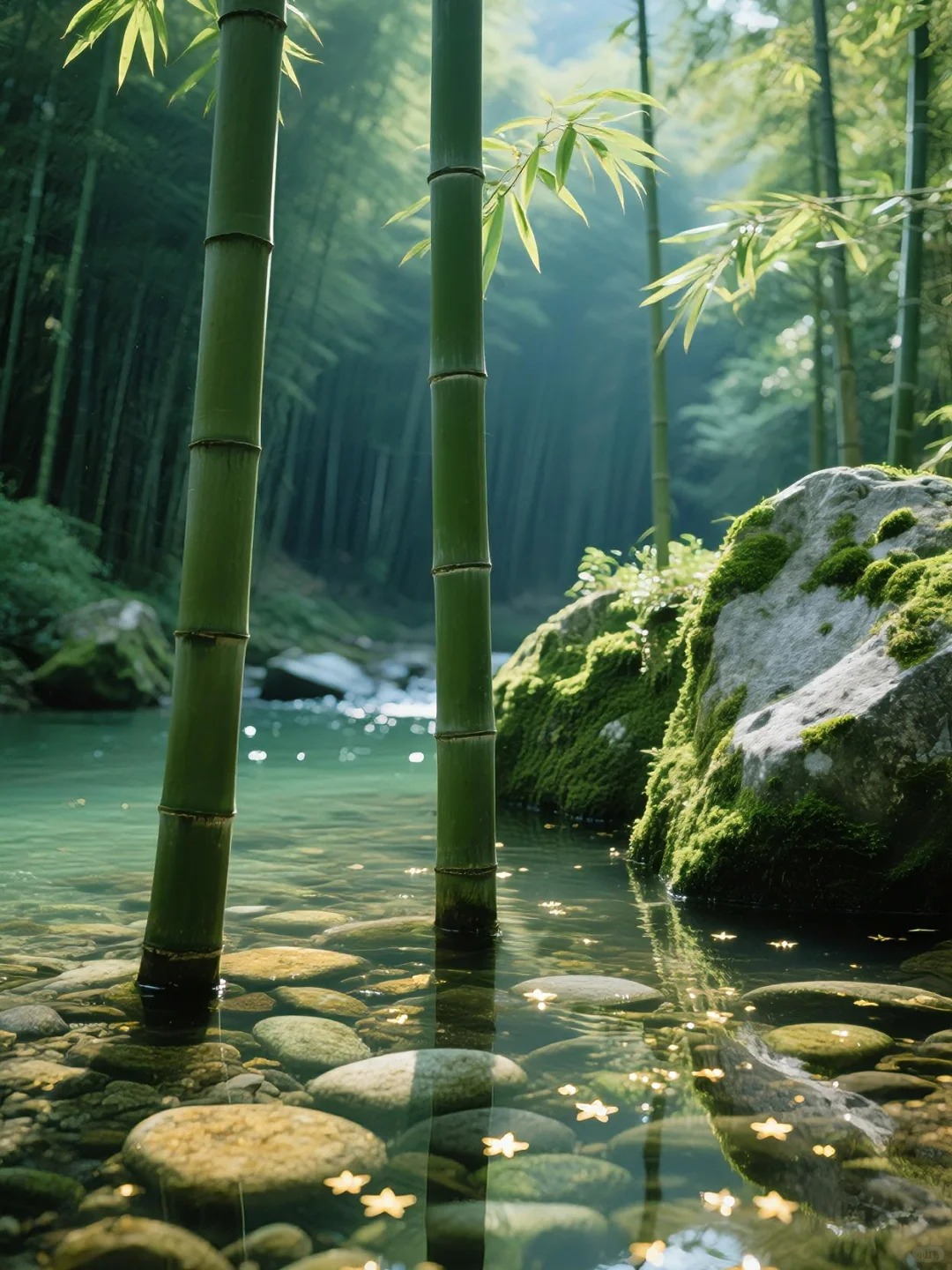 蝉鸣混着瀑声的白噪音，失眠星人的狂喜。