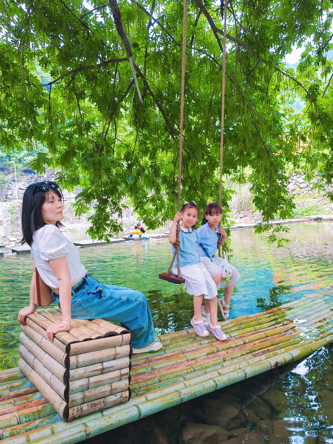 坐拥人间绝美，溪水摇篮🌲🌲