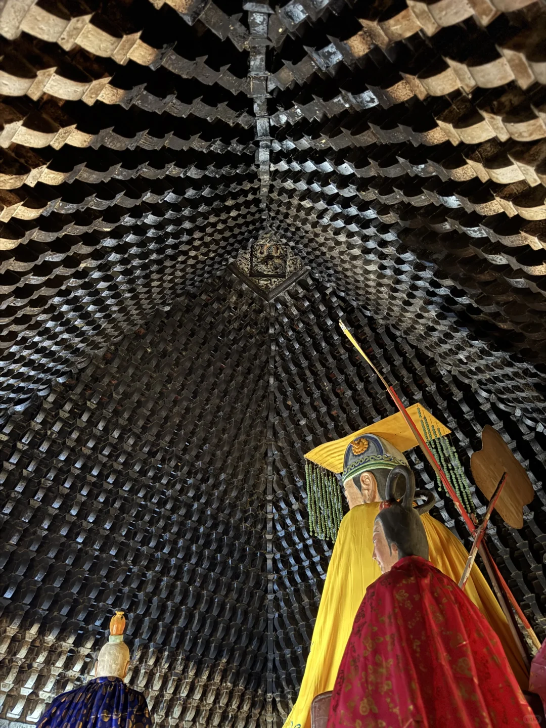 被这密密麻麻的华栱震撼到头皮发麻