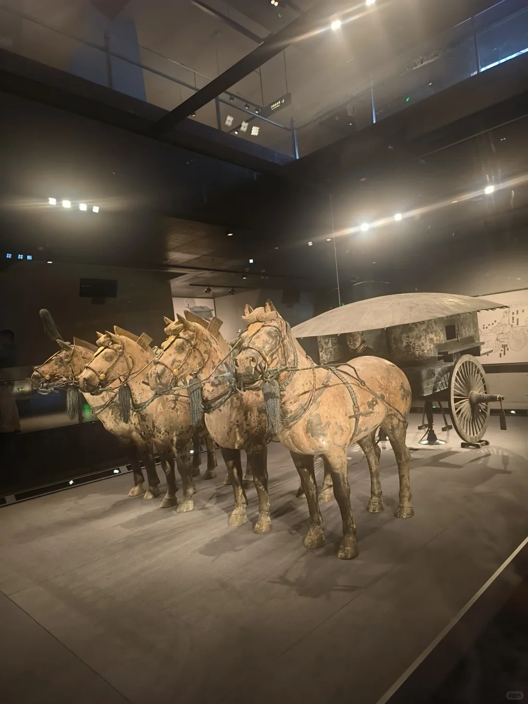 带着孩子参观秦始皇陵博物馆