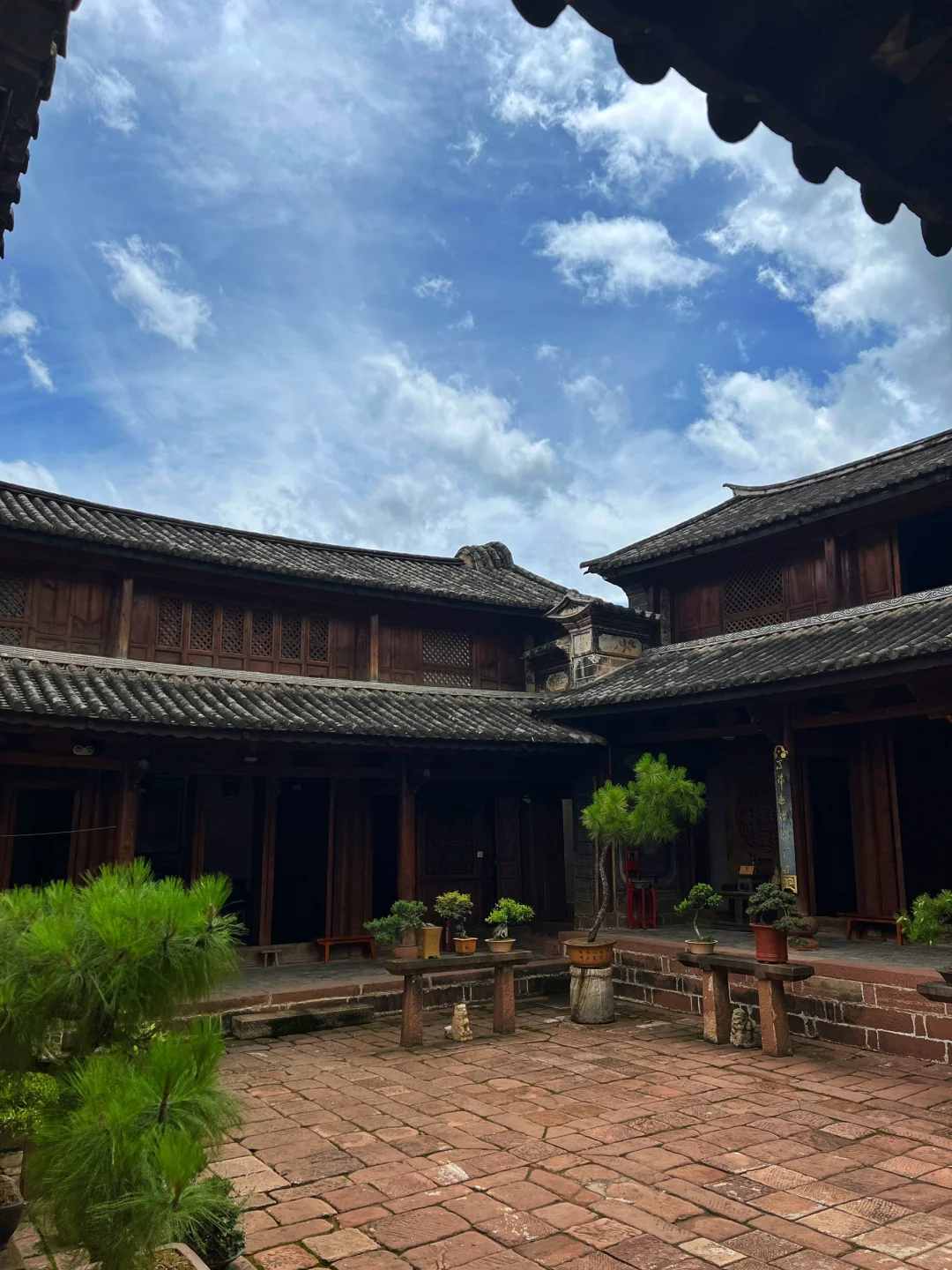 大理这天气可太好了