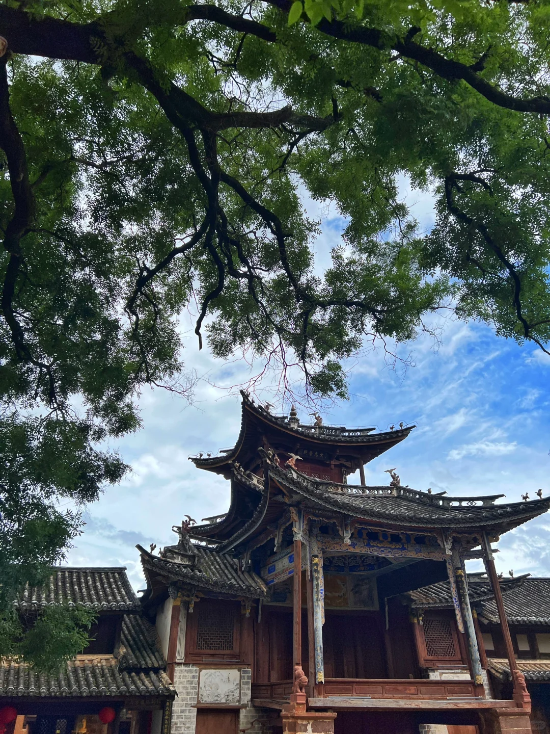 大理这天气可太好了