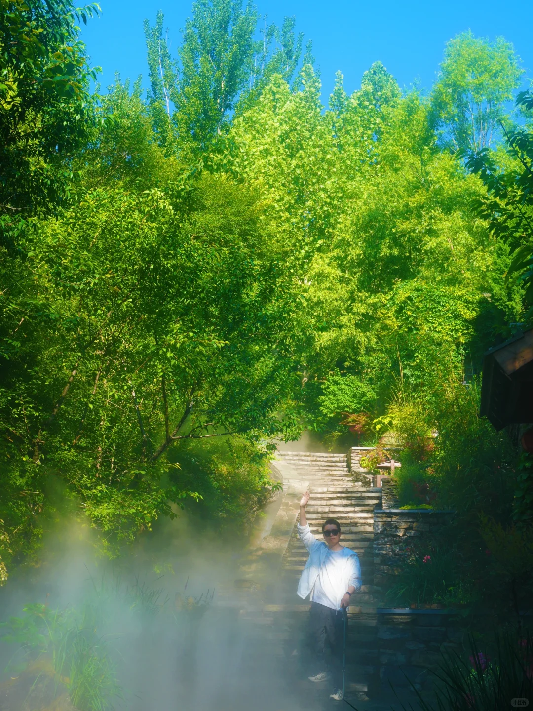 美哭了😭，拍到了同款莫奈花园，亲子友好