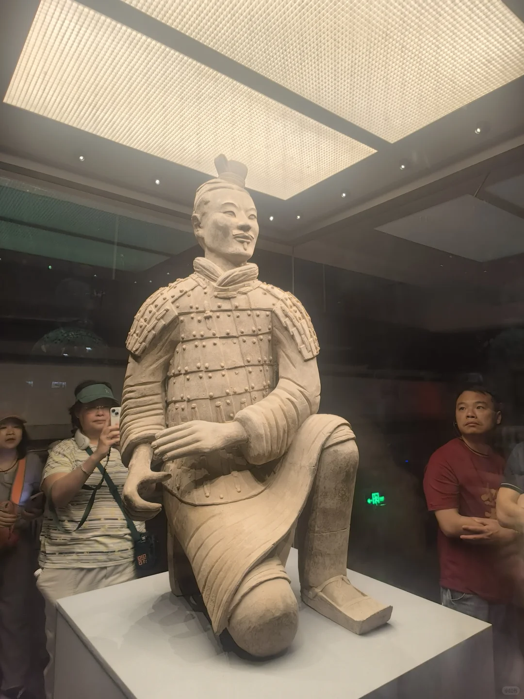 带着孩子参观秦始皇陵博物馆