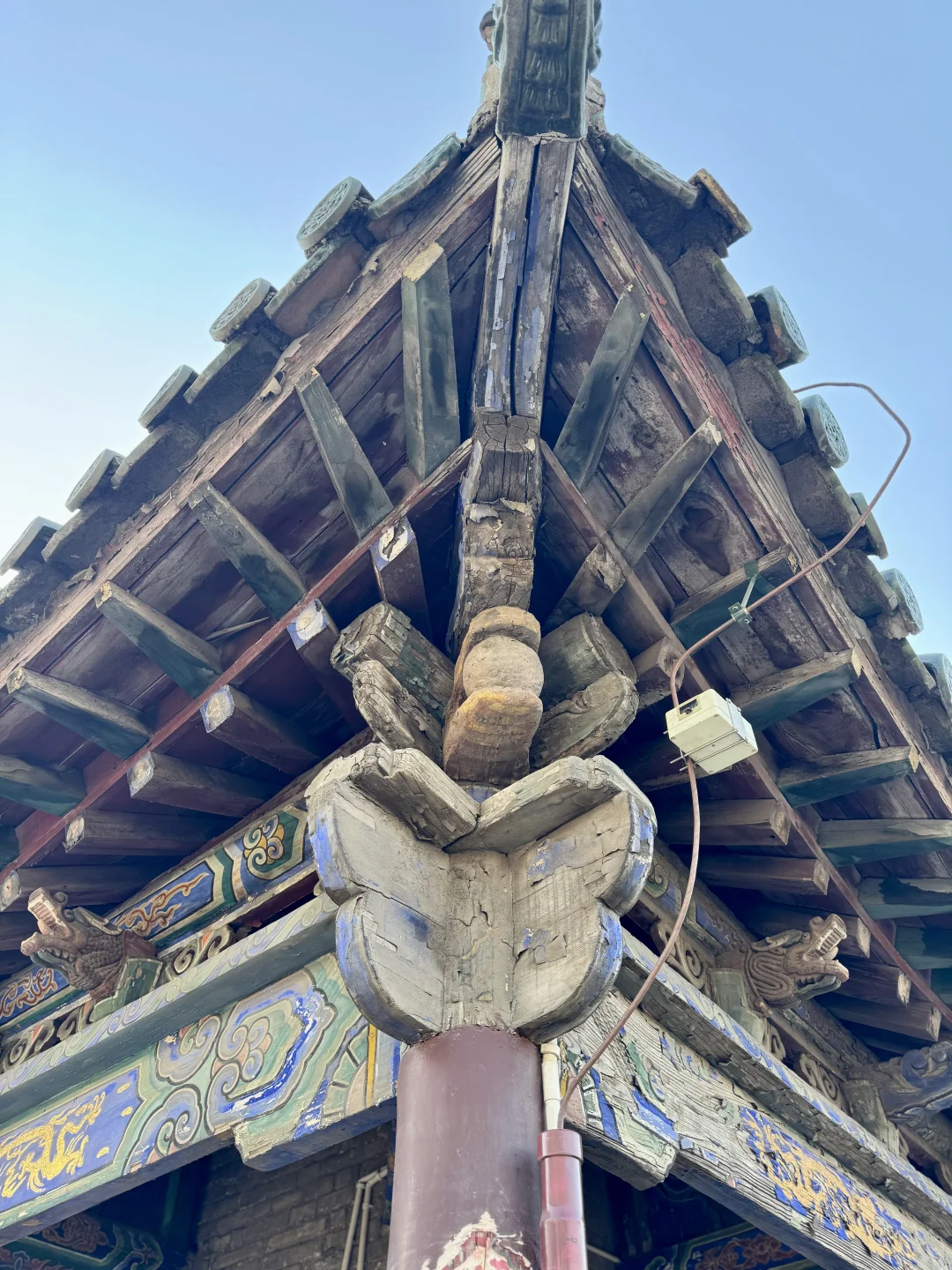 被这密密麻麻的华栱震撼到头皮发麻