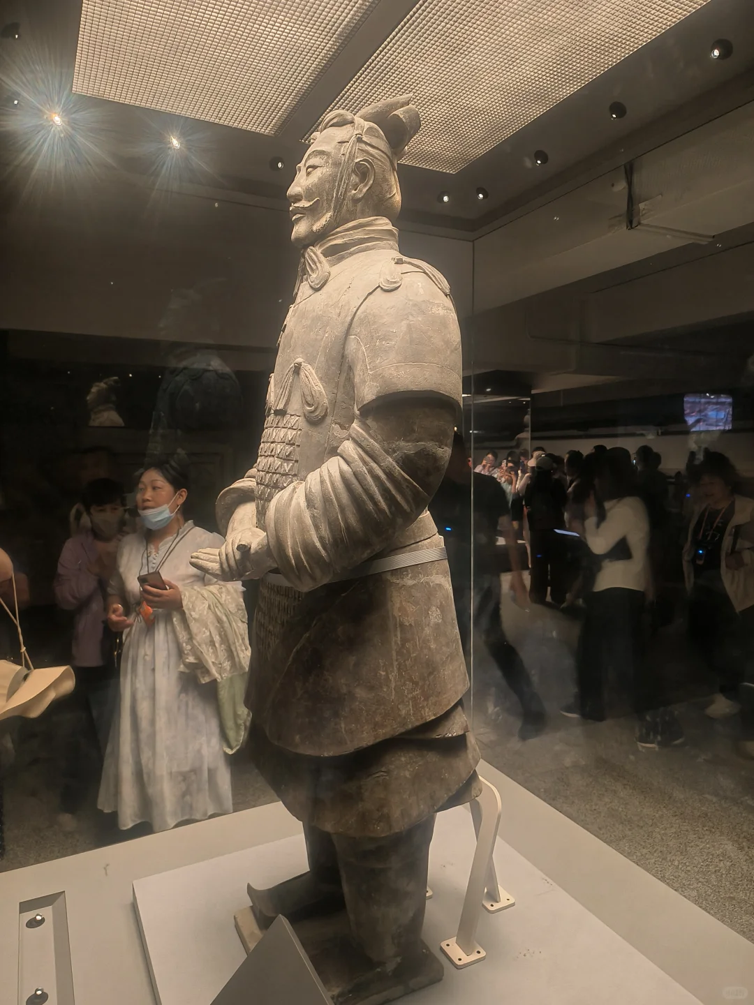 带着孩子参观秦始皇陵博物馆