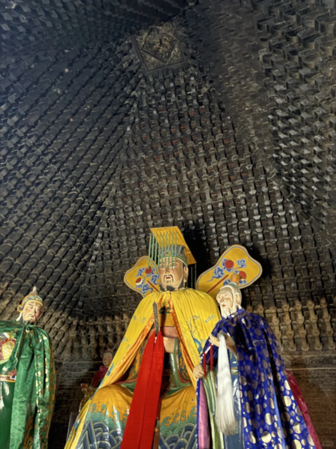 被这密密麻麻的华栱震撼到头皮发麻