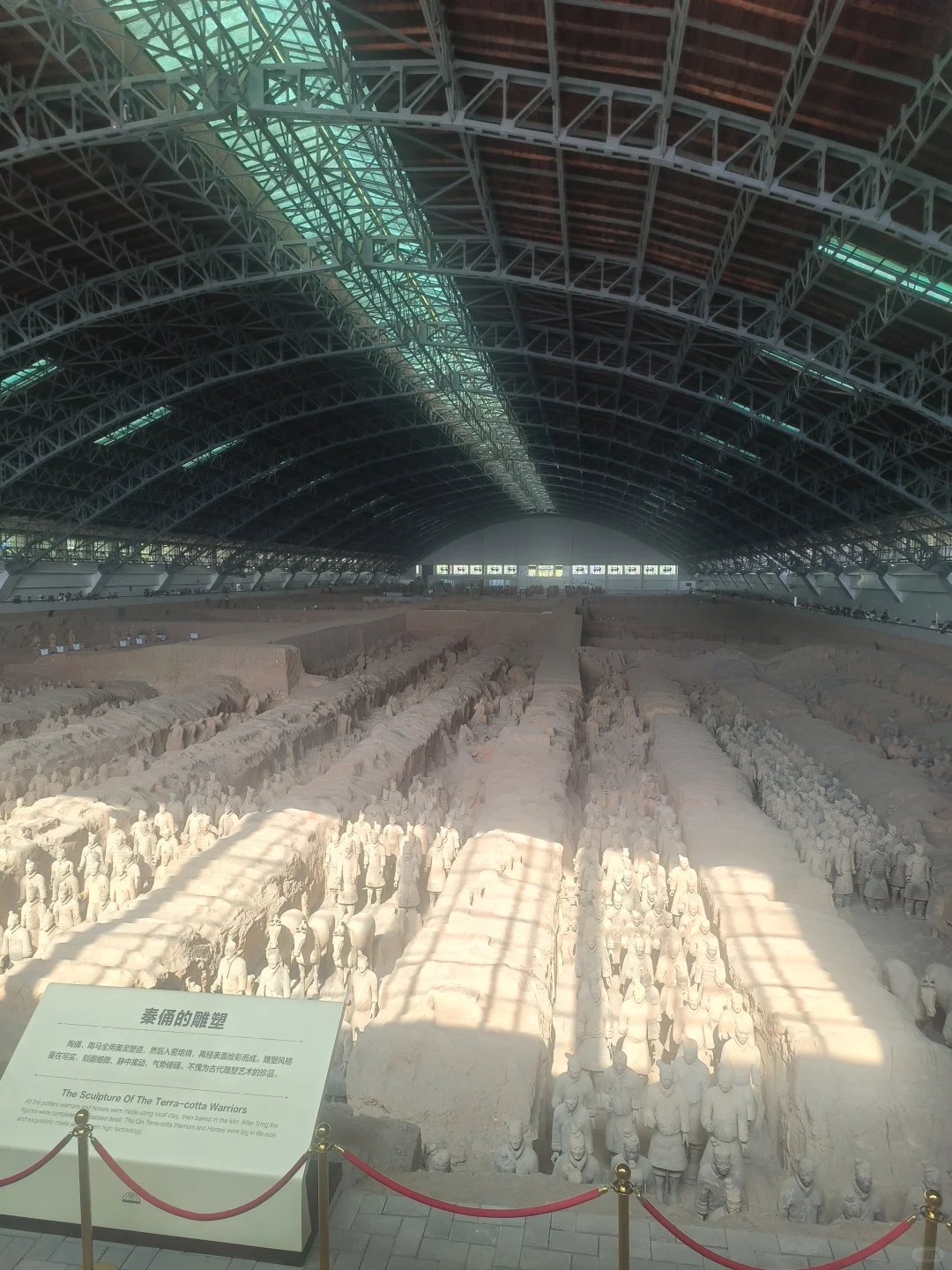 带着孩子参观秦始皇陵博物馆