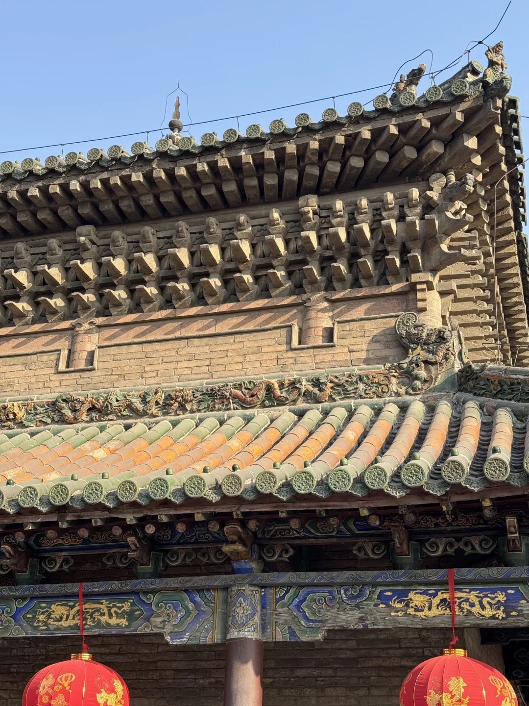 被这密密麻麻的华栱震撼到头皮发麻