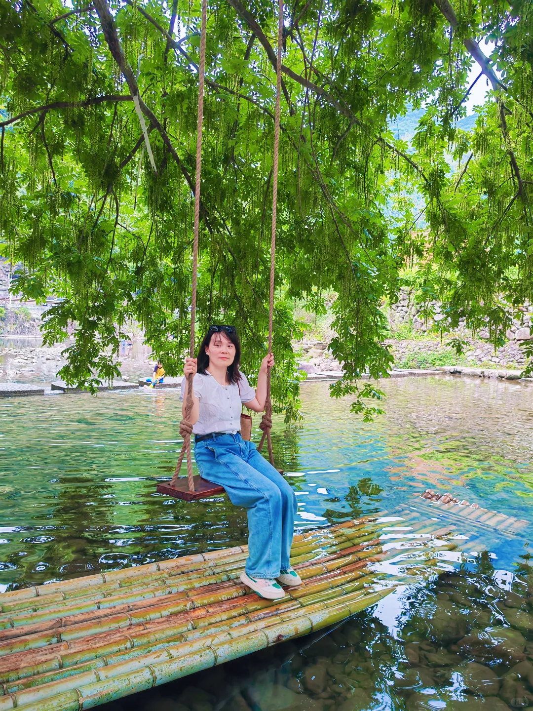 坐拥人间绝美，溪水摇篮🌲🌲