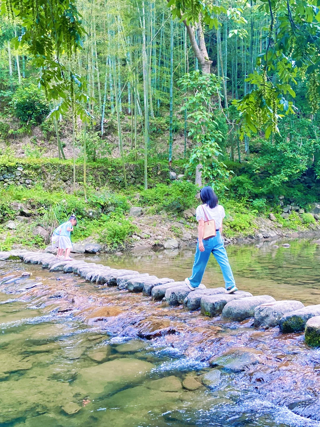 坐拥人间绝美，溪水摇篮🌲🌲
