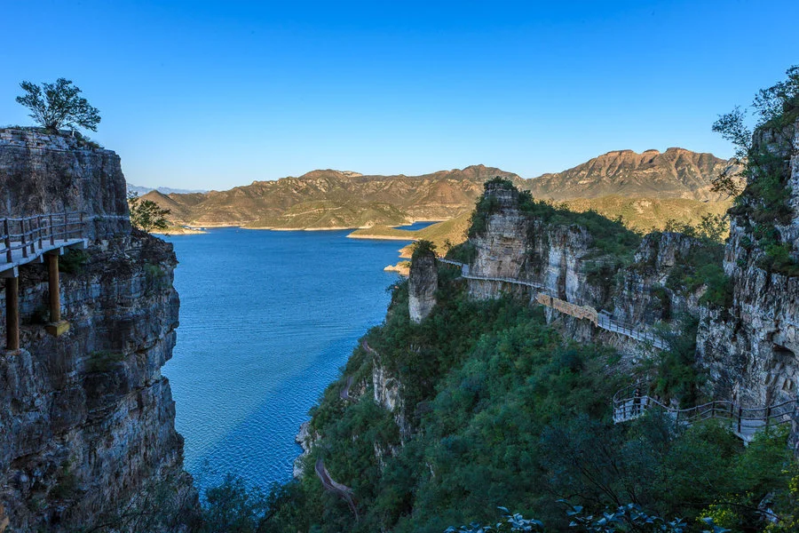 北方小“桂林”,闯进现实版的水墨画