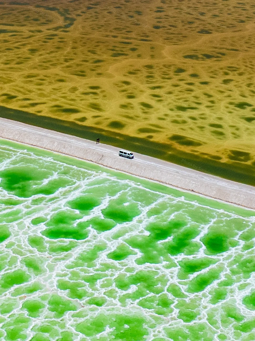 比大柴旦美100倍‼️的芒崖翡翠湖,我怕它会火