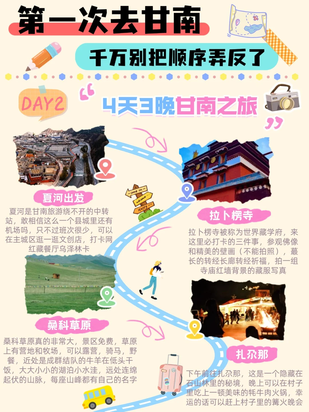 6-8月甘南旺季旅游攻略，提前抄作业‼️
