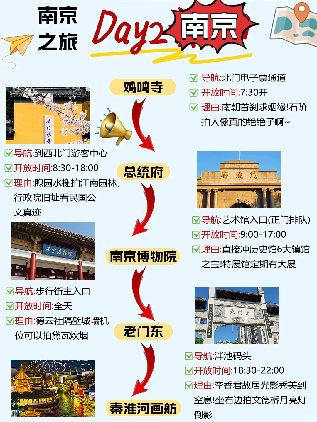 🔥J人手写南京旅游攻略|给p人一点震撼