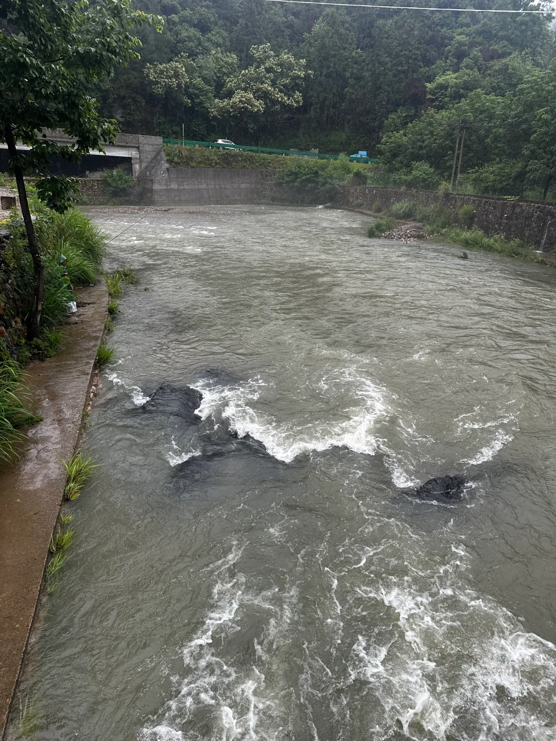 烟雨江南，没有选择去商业门票的景区。