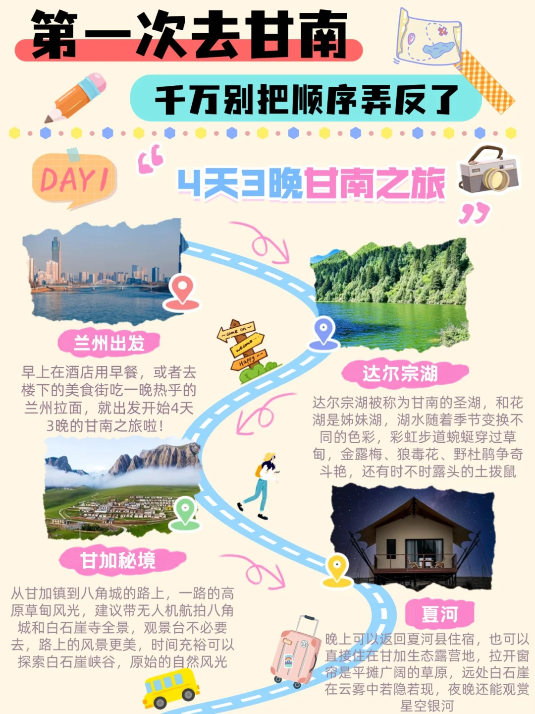 6-8月甘南旺季旅游攻略，提前抄作业‼️