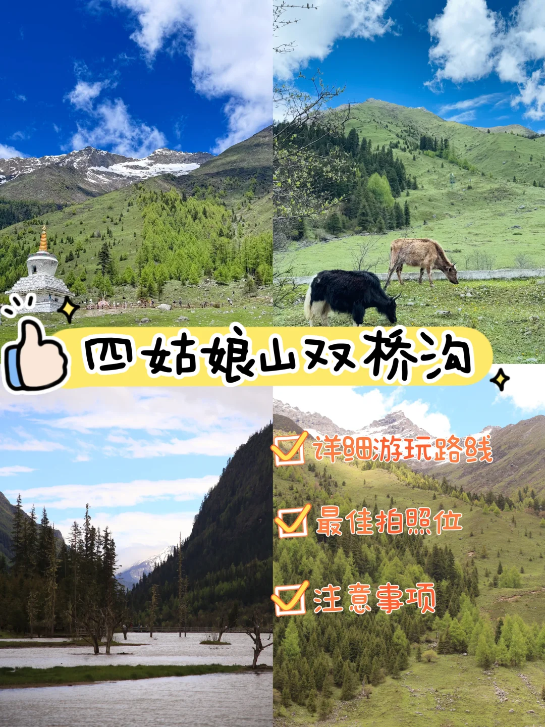 登山徒步:四姑娘山双桥沟(第四山)