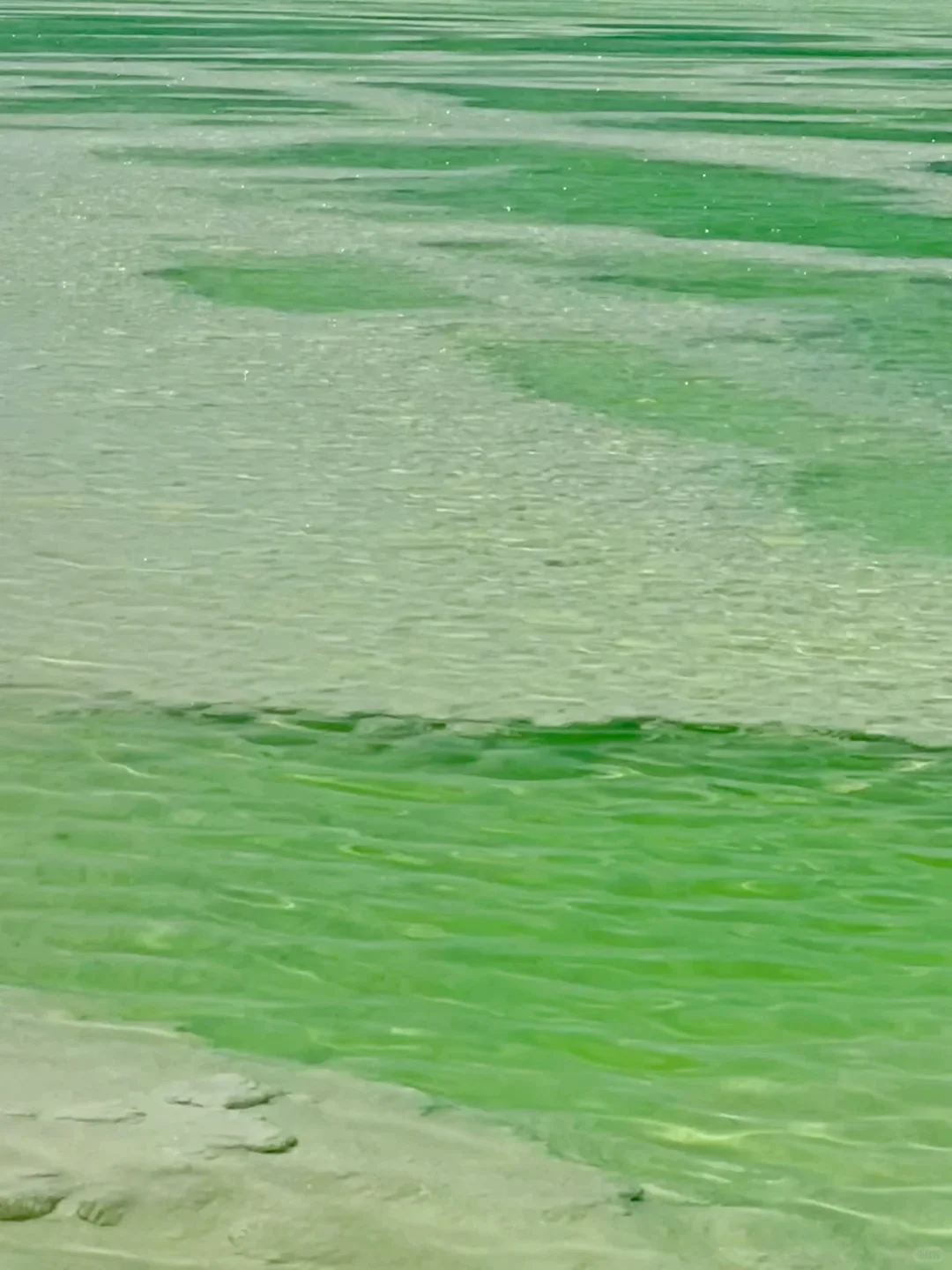 比大柴旦美100倍‼️的芒崖翡翠湖,我怕它会火