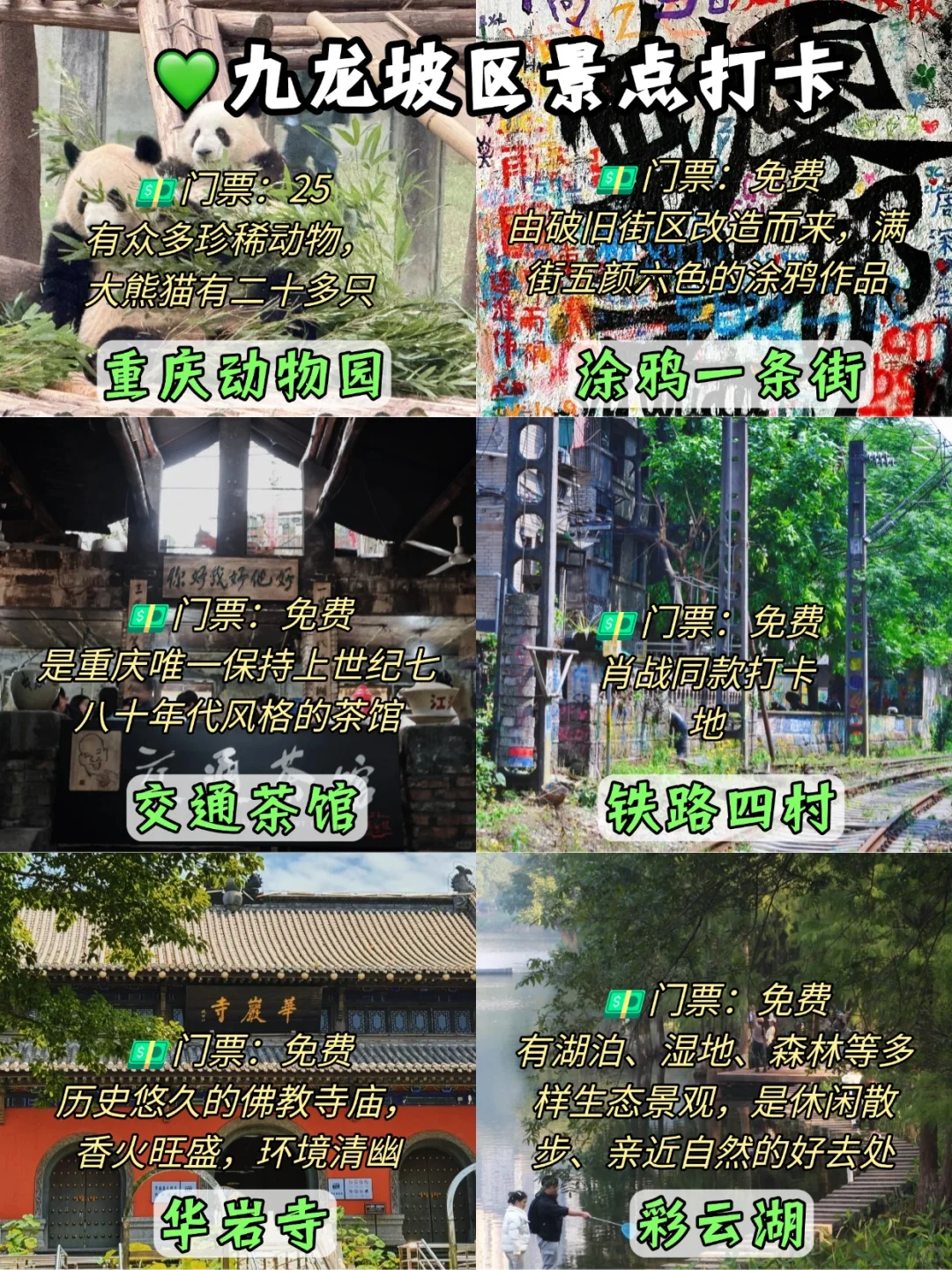 超全㊙重庆九大区旅游景点大合集‼🎉