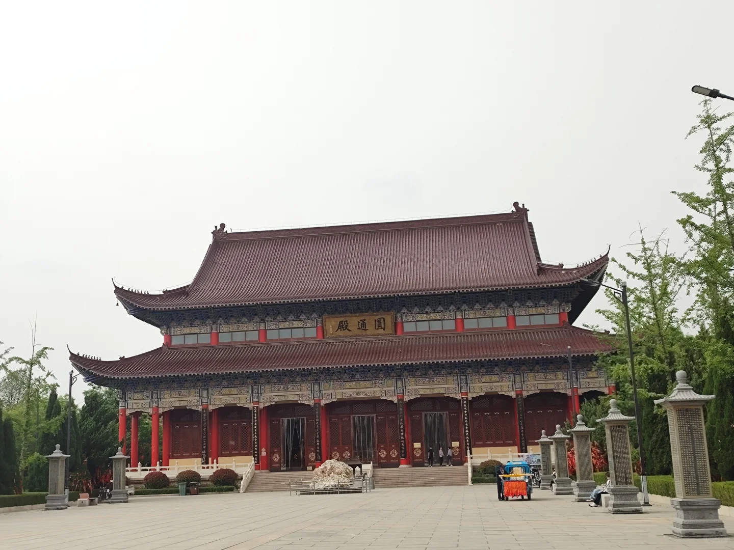 这不是天坛，这是山东德州海岛金山寺