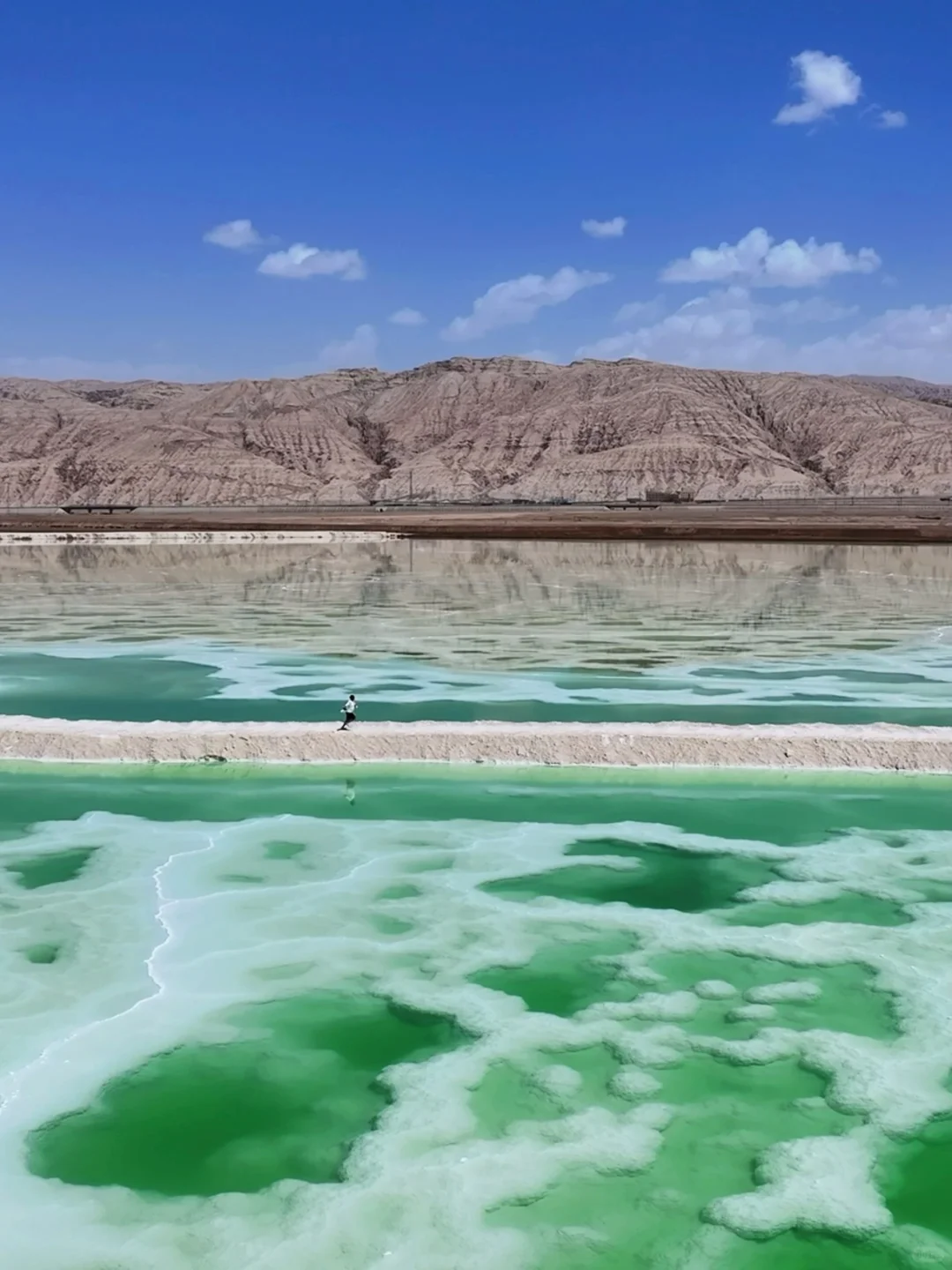比大柴旦美100倍‼️的芒崖翡翠湖,我怕它会火