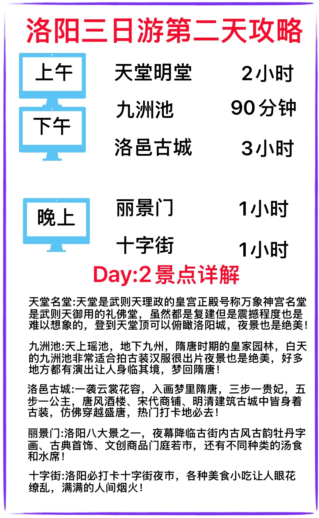 📝洛阳旅行，不看后悔的攻略❗️❗️❗️