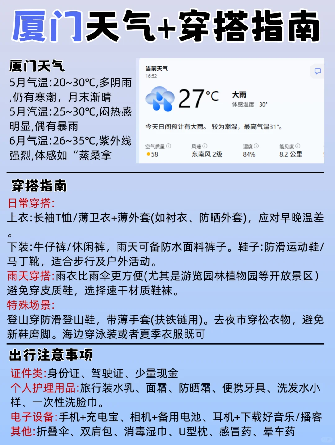 我的天🤦终于有人把厦门景点说清楚了……