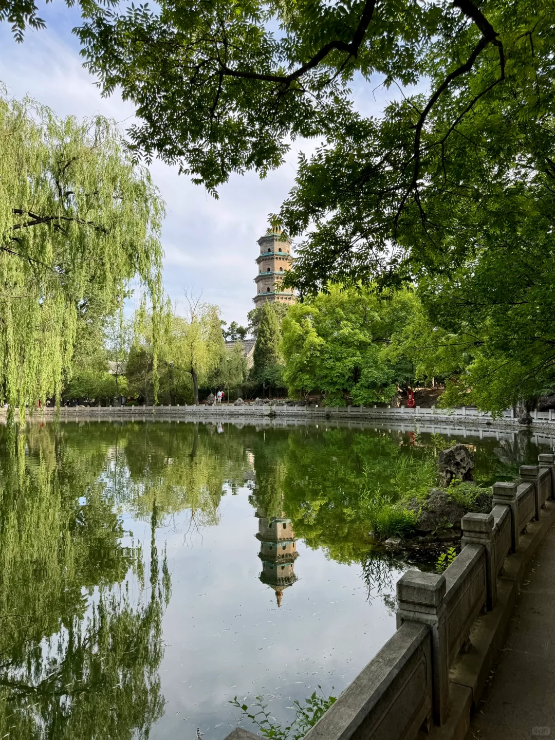 晋祠真的不错 👍