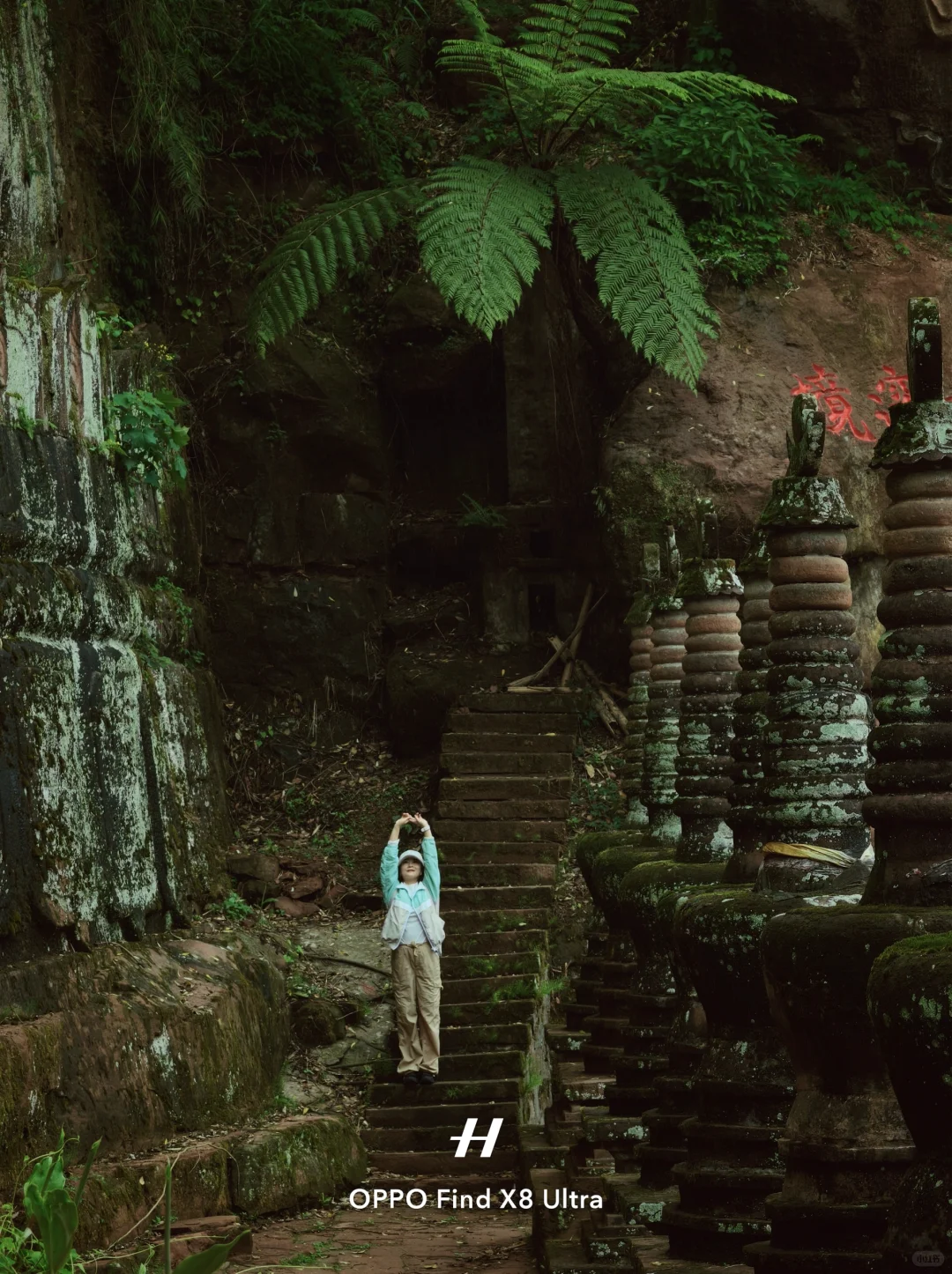 在荒废的景区，我寻到了千塔佛国