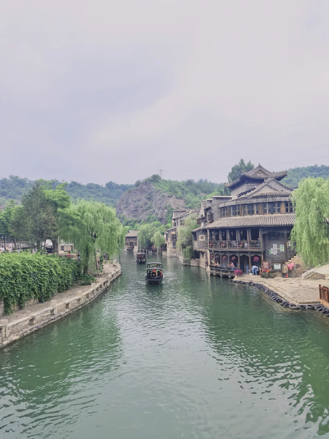 端午节的古北水镇,很美,很惬意