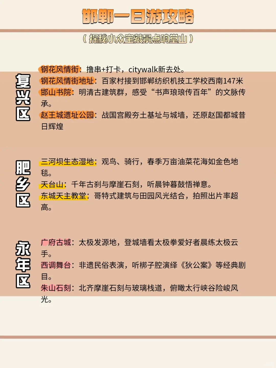 邯郸一日游攻略｜探秘小众宝藏景点响堂山