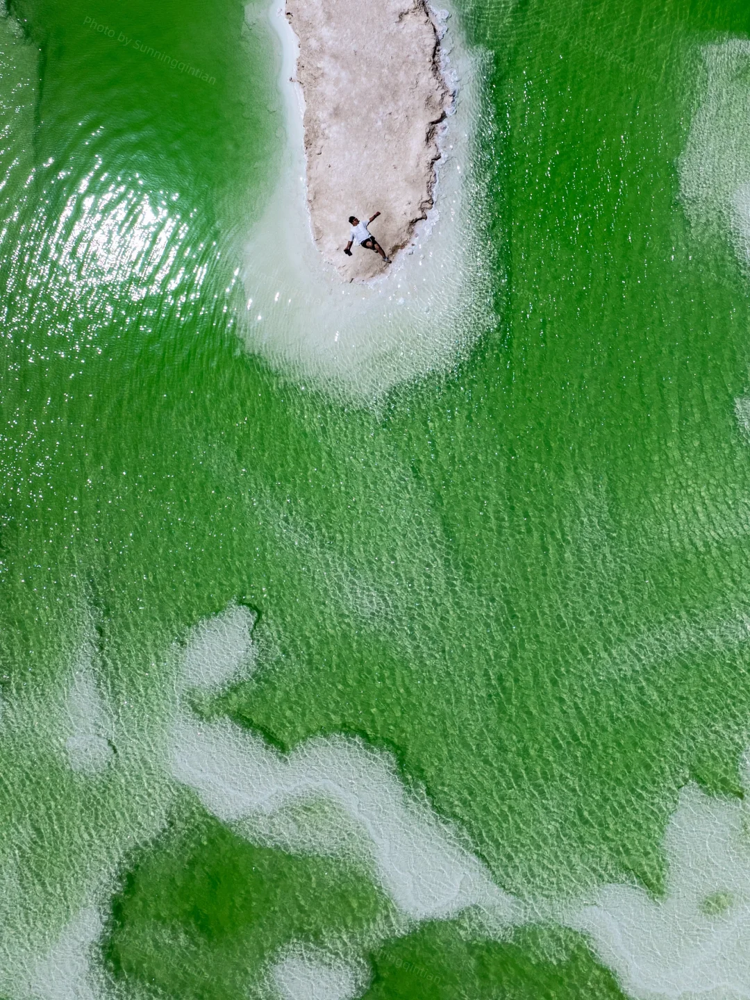 比大柴旦美100倍‼️的芒崖翡翠湖,我怕它会火