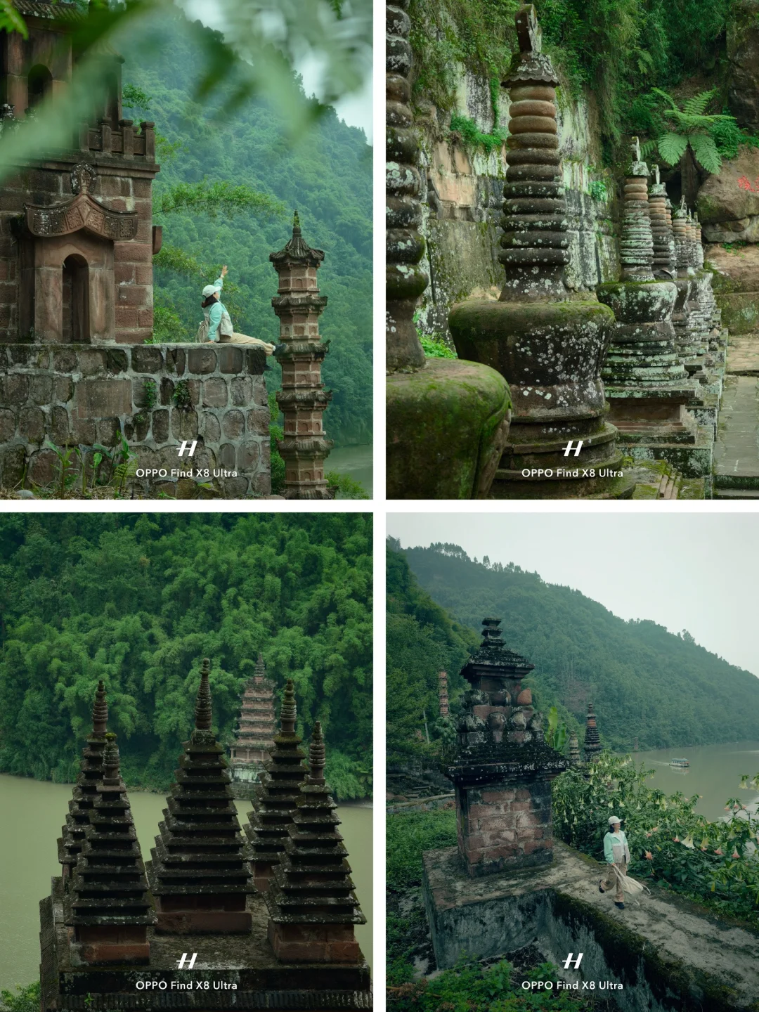 在荒废的景区，我寻到了千塔佛国