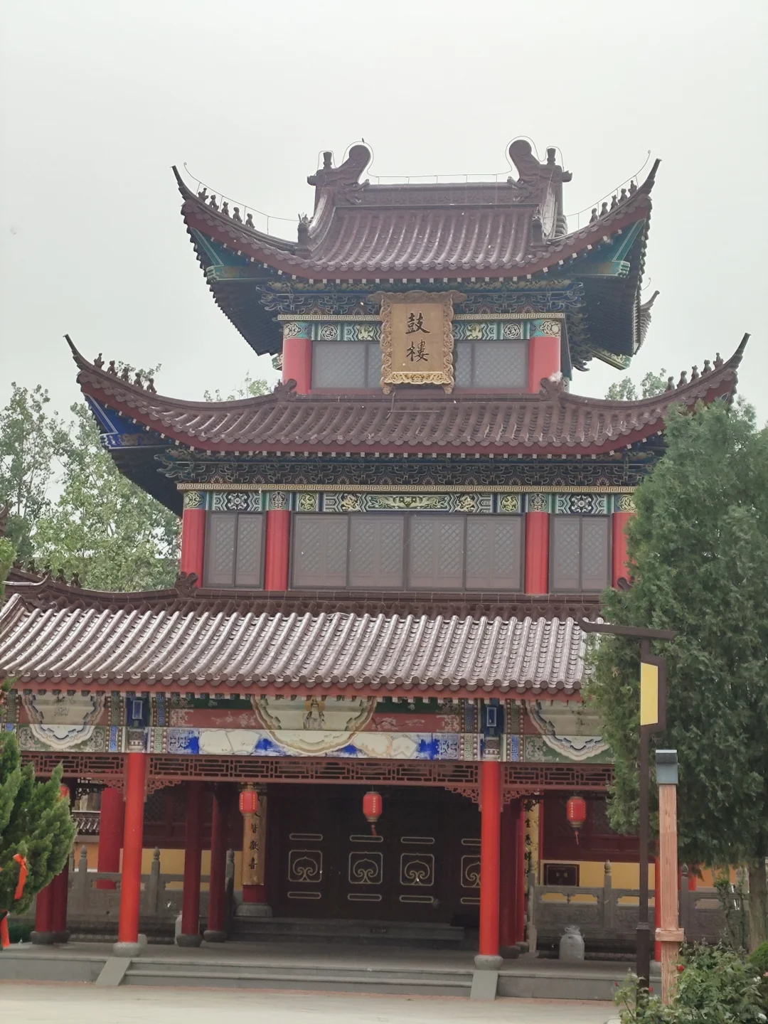 这不是天坛，这是山东德州海岛金山寺