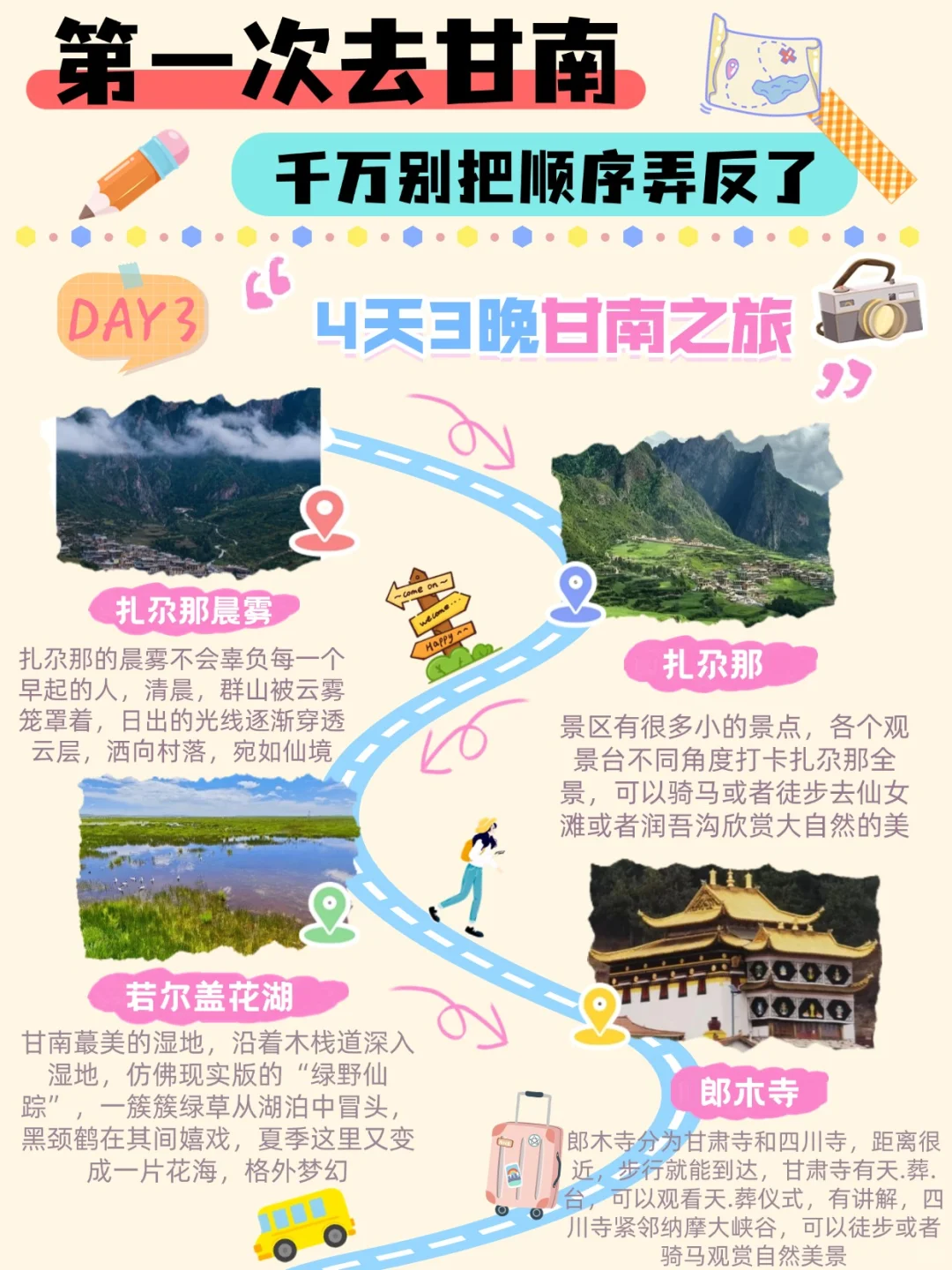 6-8月甘南旺季旅游攻略，提前抄作业‼️